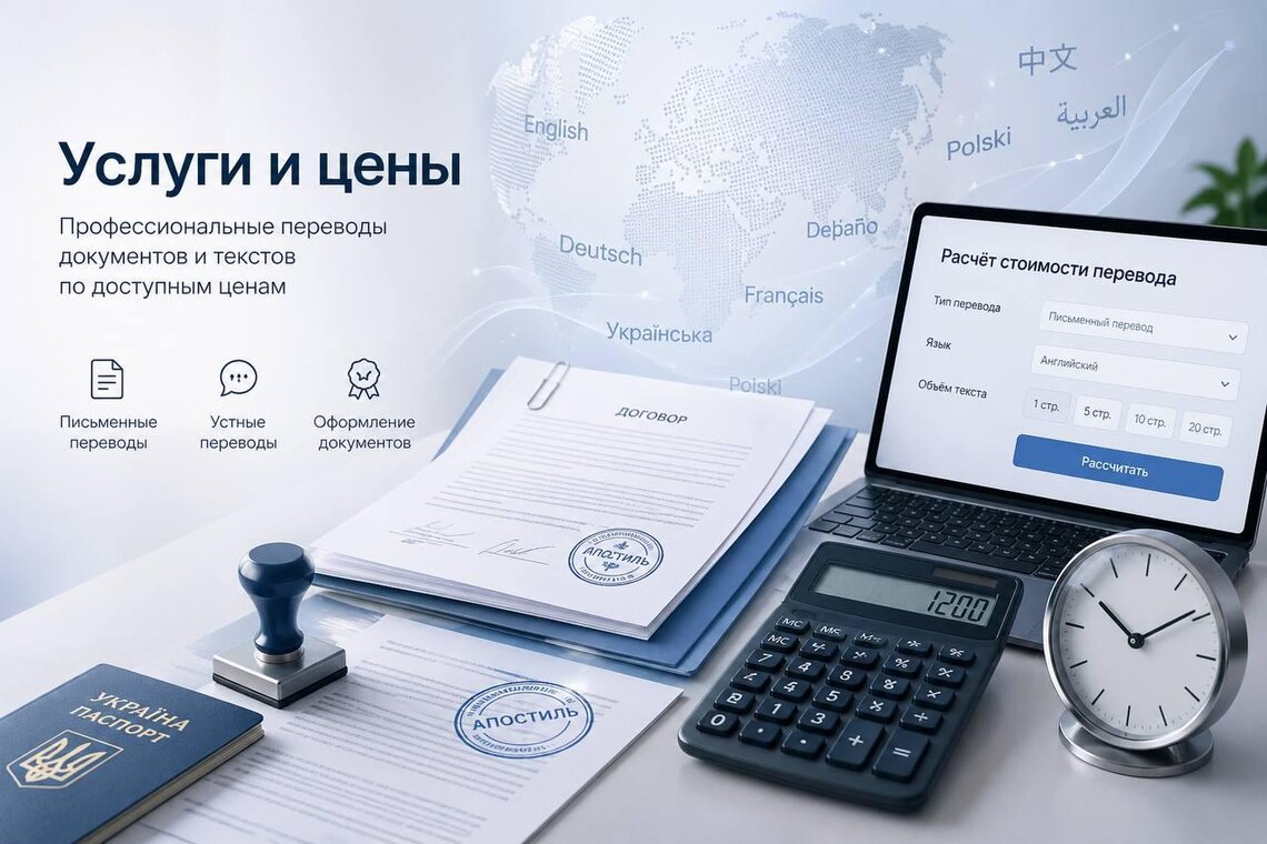Услуги и цены